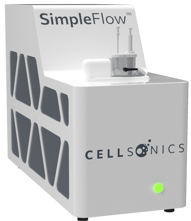 Simpleflow utilizes bulk lateral ultrasound (BLU)